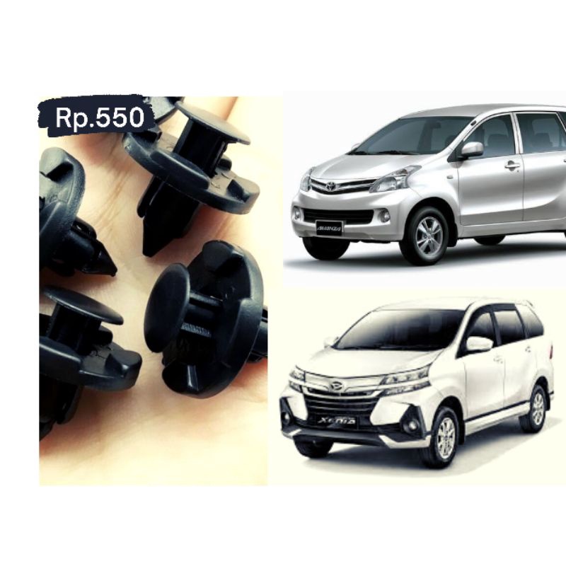 klip bemper avanza,nisan,dll