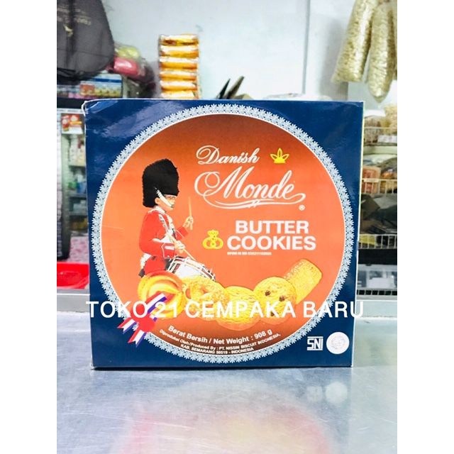 

Monde Butter Cookies Kaleng 908 gram | Biskuit Monde Kaleng Murah 908g EXP 12/2025