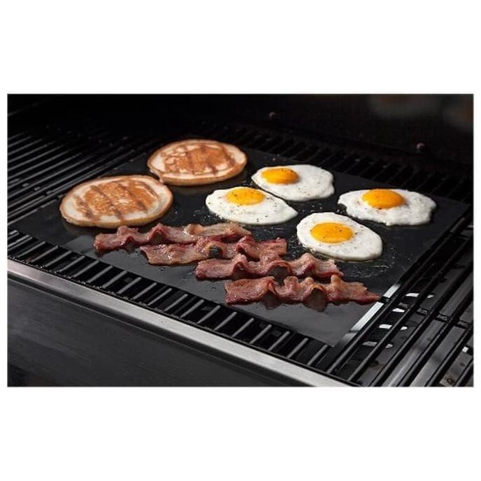 BBQ GRILL MATS Alas kertas pemanggang TANPA BOX