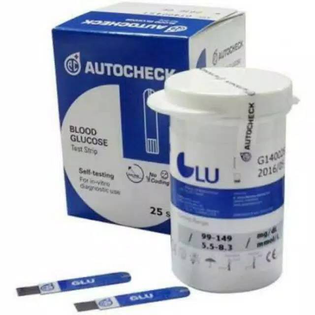 AUTOCHECK STRIP GLUCOSE STIK ISI ULANG GULA DARAH