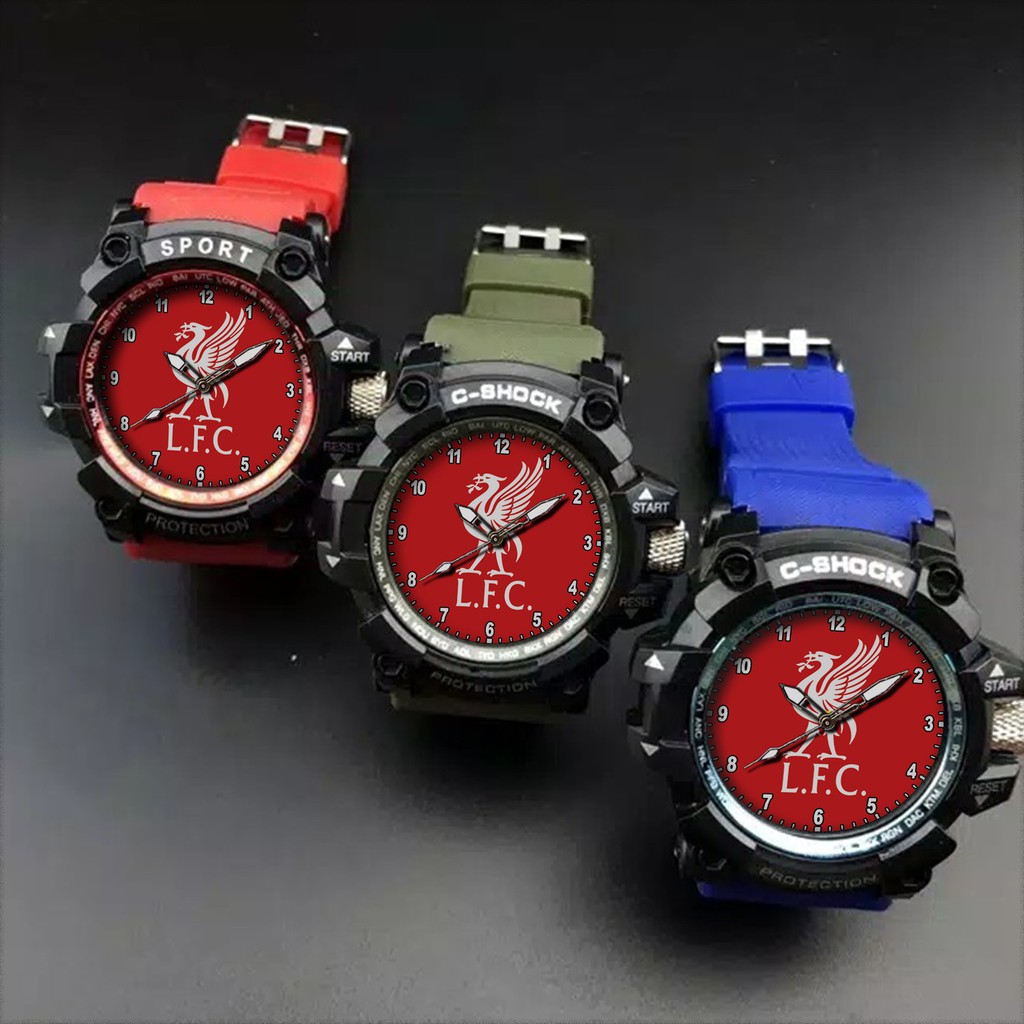 (EXCLUSIVE) JAM TANGAN LIVERPOOL 7 (STRAP WARNA)