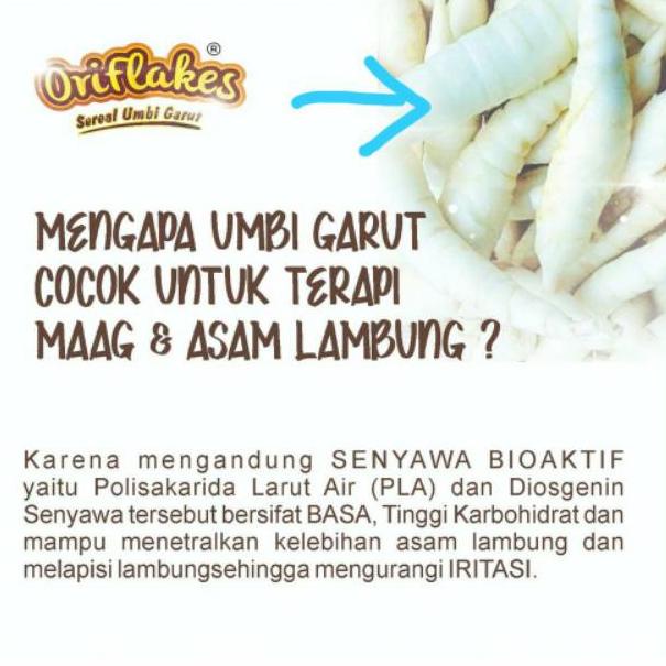 

Big Sale |16n> ORIFLAKES ASAM LAMBUNG - SOLUSI ASAM LAMBUNG - SEREAL UMBI GARUT - OBAT ASAM LAMBUNG