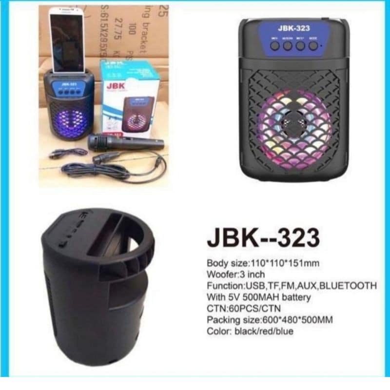 Speaker Bluetooth JBK 321 / JBK 323 Wireless