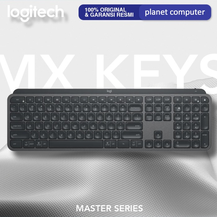 Logitech MX Keys Multi-Device Dual Mode Keyboard Master Series