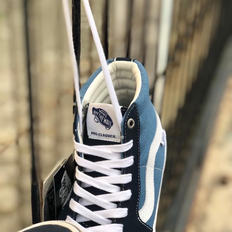 V4NS SK8-HI PRO NAVY/WHITE ORIGINAL 100%