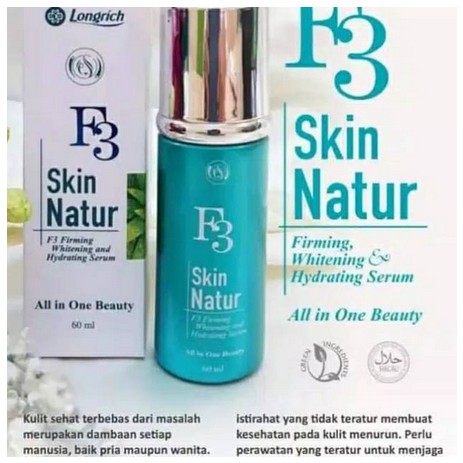 LONGRICH F3 SKIN NATUR 60ml 100% original
