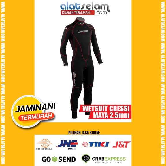 Wetsuit Diving / Baju Selam Diving Wetsuit Cressi Maya 2.5mm Terbaru 2024 / WETSUIT DIVING / WETSUIT