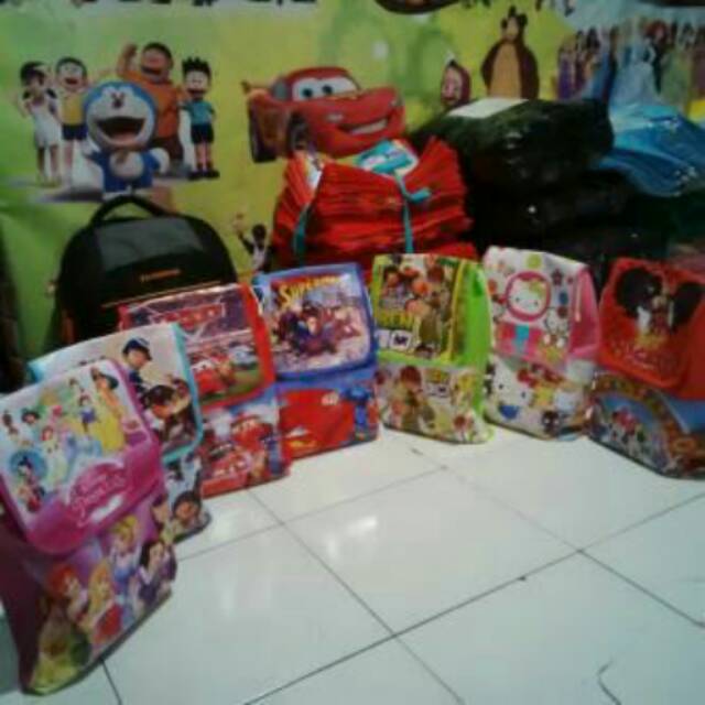 

Tas Gendong karakater Kartun Terbaru Fullcolour