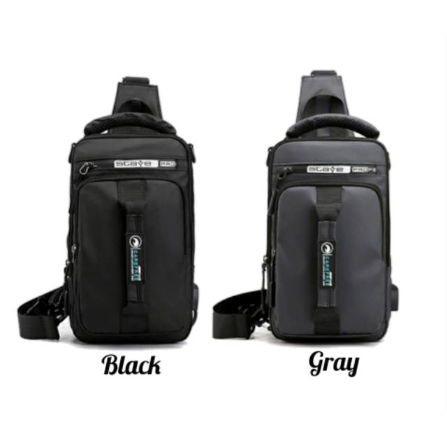 Tas 2 fungsi 8991. Sling bag / ransel