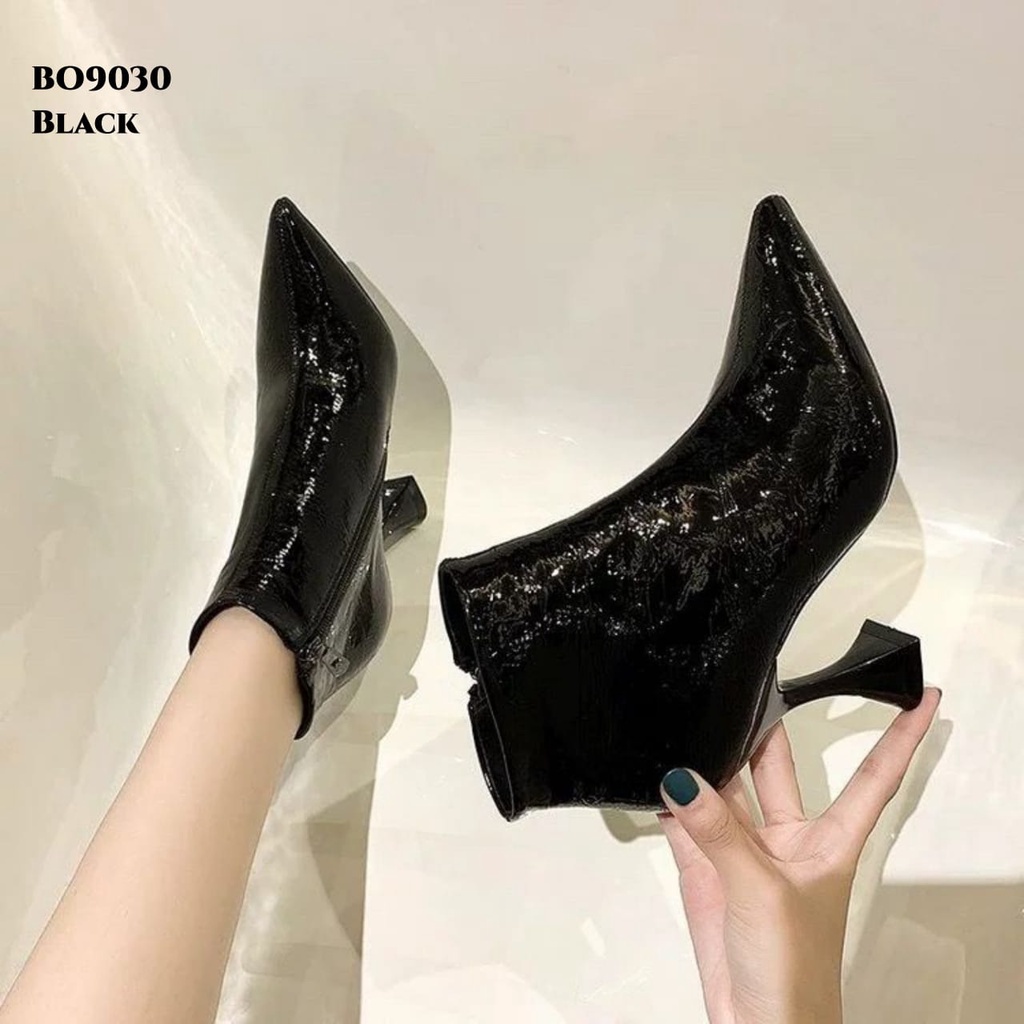 WYN SEPATU HEELS BOOTS KOREA TERKINI BO9030