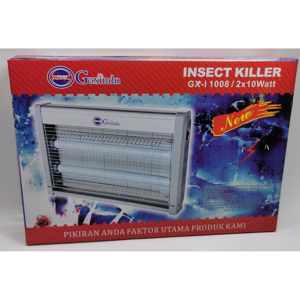 Pest Control Lamp ( Insect Killer ) 2x10 watt Merk GAXINDO - nyamuk