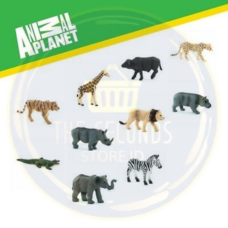 Figur Hewan Mini - Animal Planet Original Mojo Minis