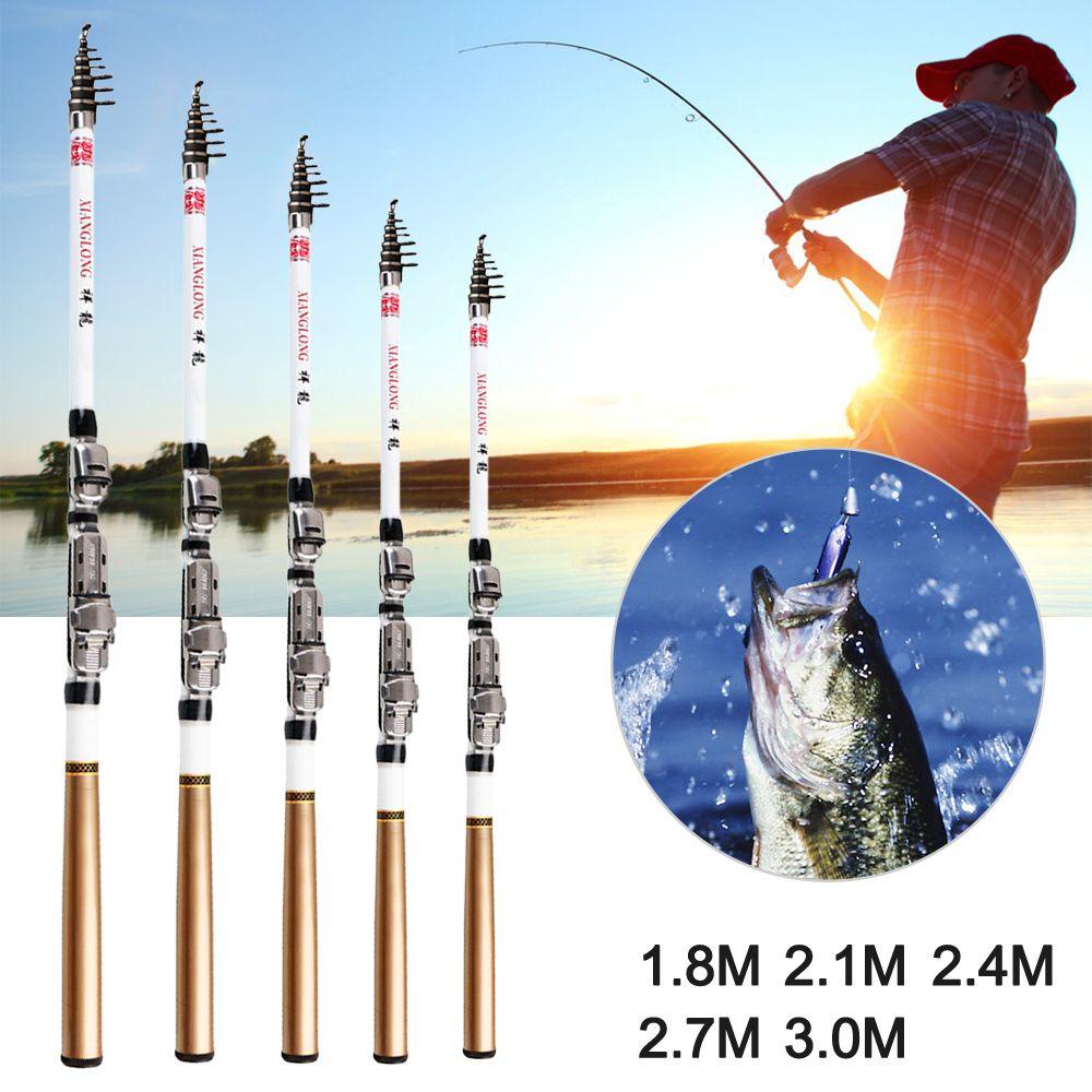 TOP Joran Pancing Teleskopik SuperHard Travel Adjustable Carp Feeder