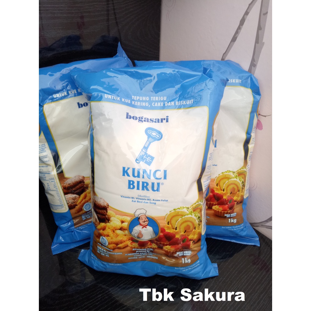 

Tepung kunci biru 1kg / Protein Rendah