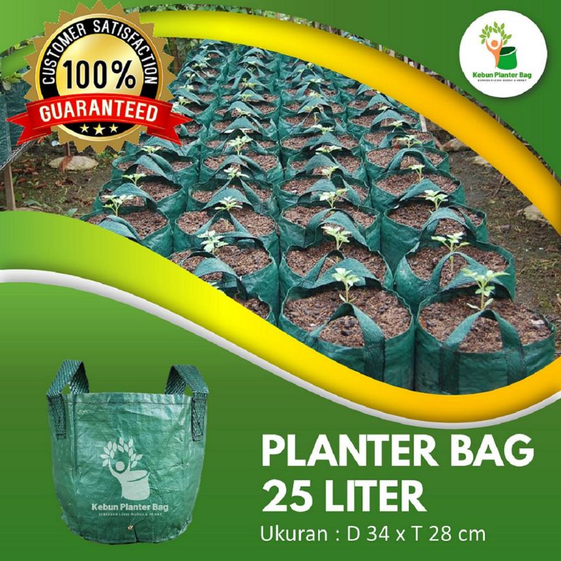 Planterbag superunggul ukuran 25 liter