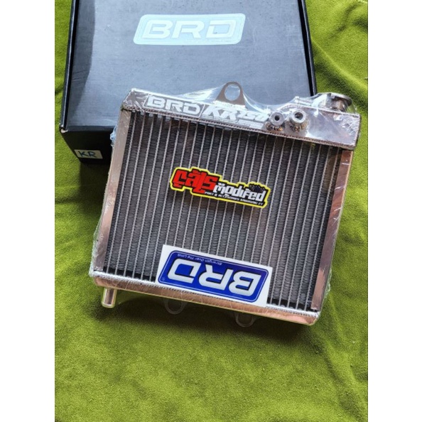 RADIATOR ALUMUNIUM BRD KR150 UNTUK NINJA R NINJA M NINJA SS VICTOR150 ORIGINAL BRD THAILAND