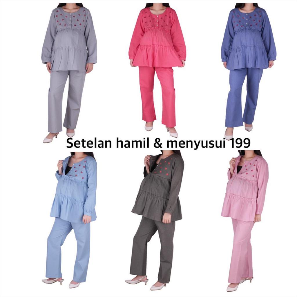 Baju Hamil Setelan Baju Hamil Menyusui 199