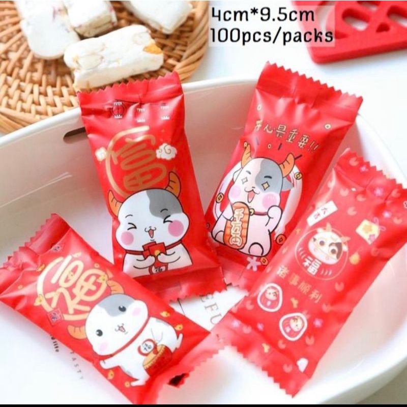 PLASTIK COOKIES ISI 100 PCS 4 x 9.5 cm