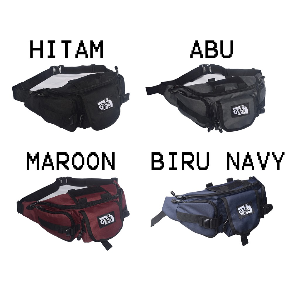 Tas Waist bag Pria Keren Distro Original
