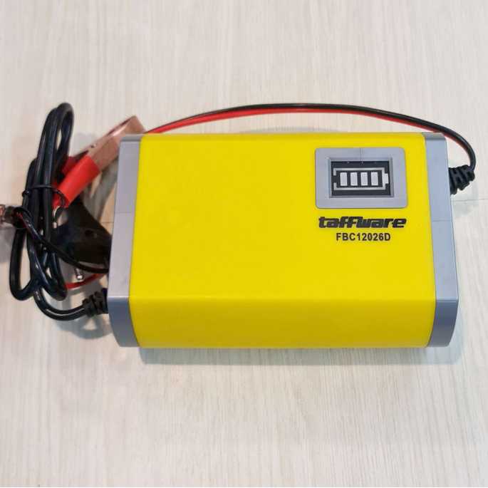 Taffware Charger Aki Portable Motorcycle Car Battery 6A 12V - FBC1206D