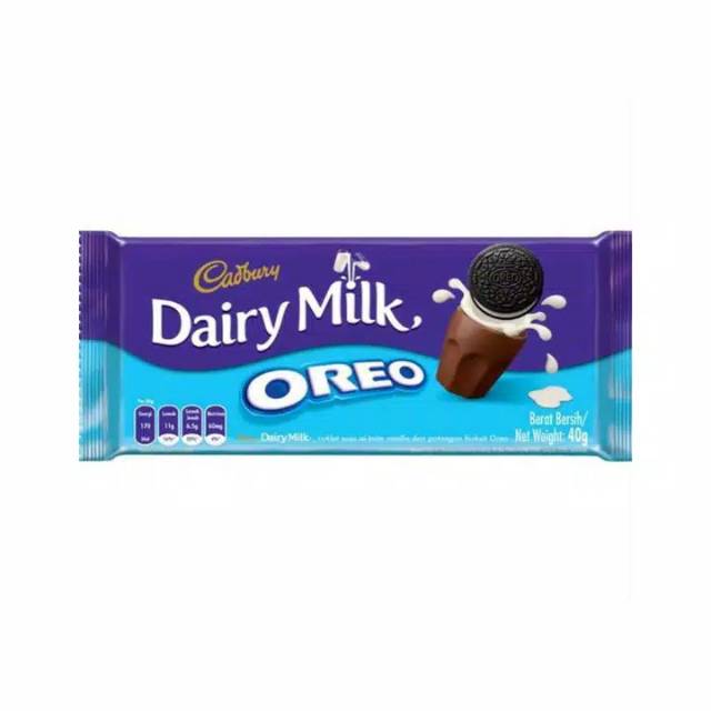 Cadbury dairy milk Oreo 40 gram