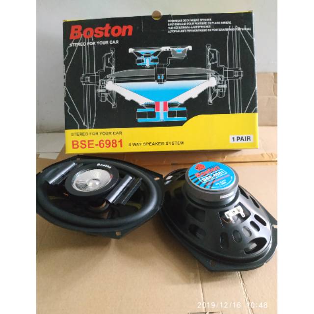 SPEAKER OVAL BOSTON 6981