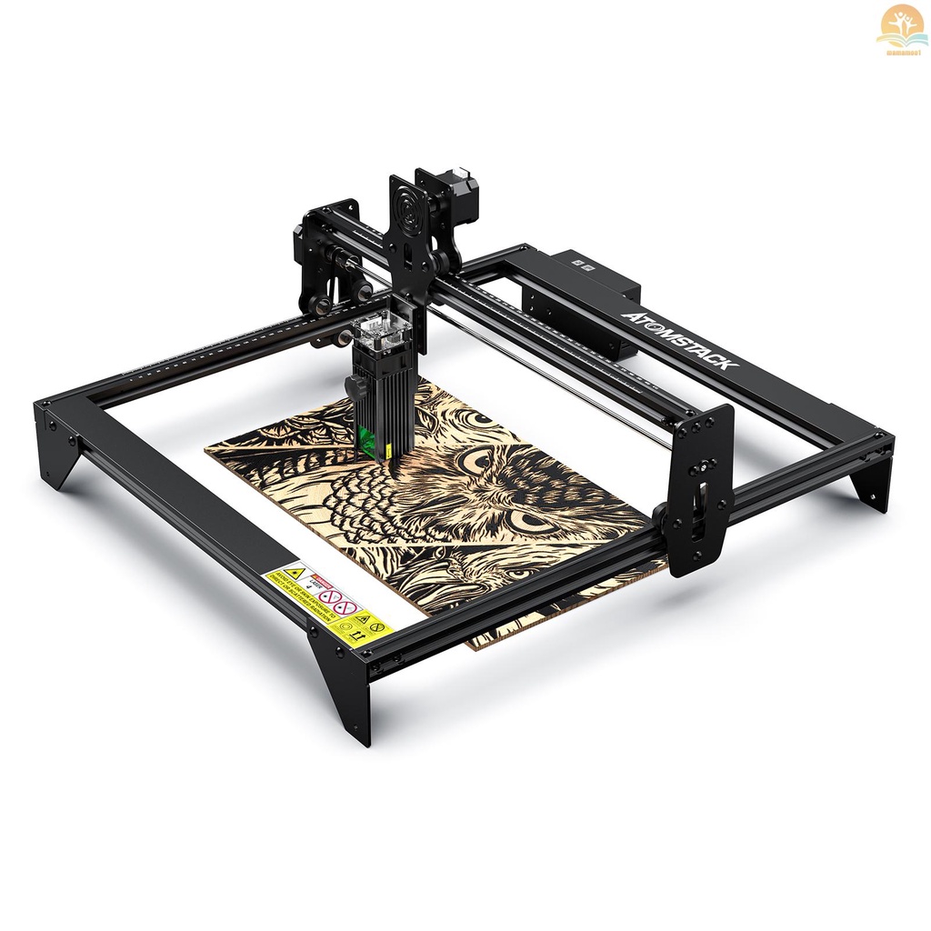 ATOMSTACK A5 M30 Laser Engraver DIY Laser Engraving Cuting Machine 410*400mm Carving Area CNC Quick Assembly Full-metal Structure Upgraded Fixed-focus Laser Excellent Eye Protection Precise Scale Lines for Wood Acrylic Wood