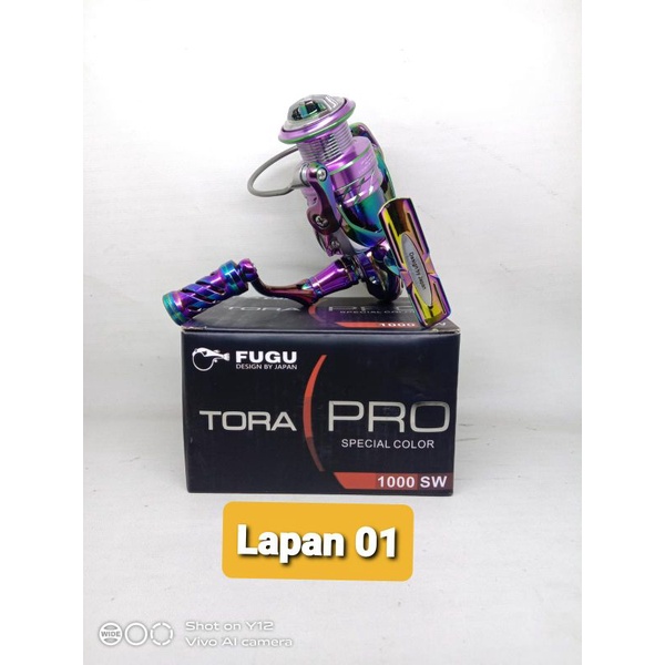 Reel Pancing Fugu Tora Pro Sw 1000/2000/3000/Reel Spinning Power Handle