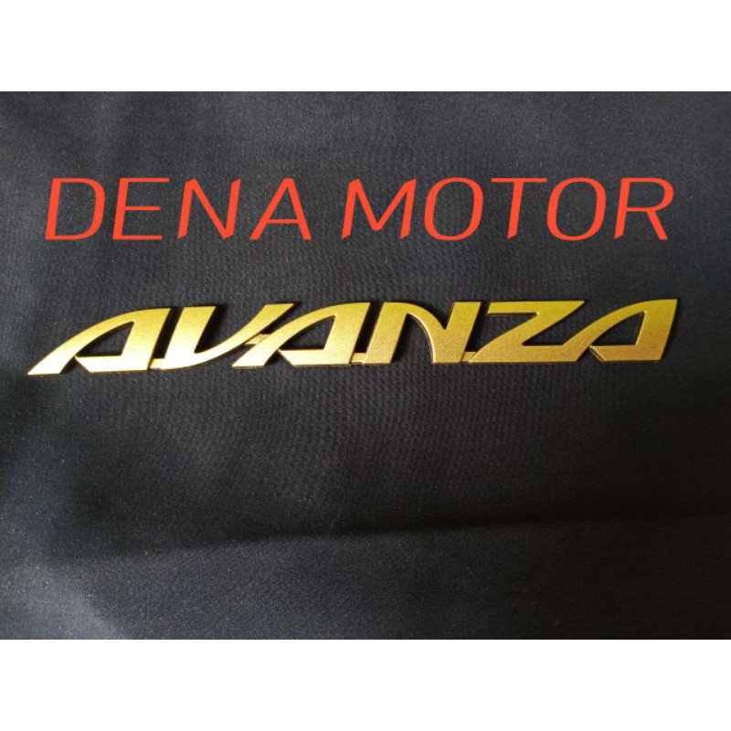 emblem tulisan avanza