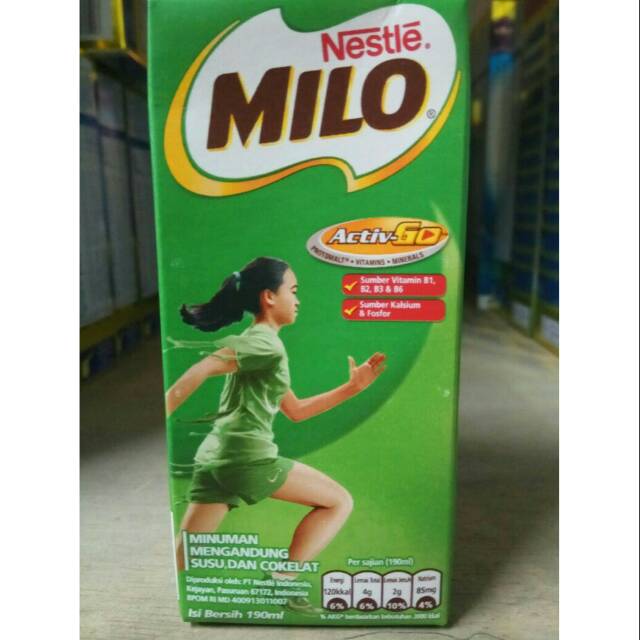 

Susu Milo Activ Go UHT 190 ml (isi 36)