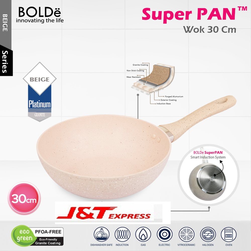 WOK PAN 30 cm Super PAN Original BOLDe