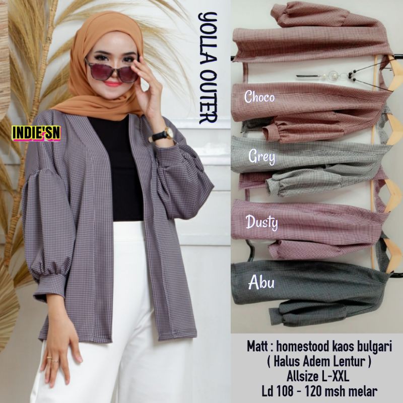 Yolla Cardigan Homestood Impor