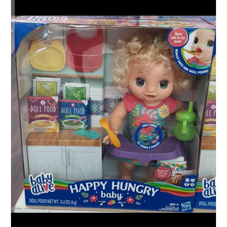 Baby Alive Rare New / Baby Alive Besar / Happy Hungry Baby