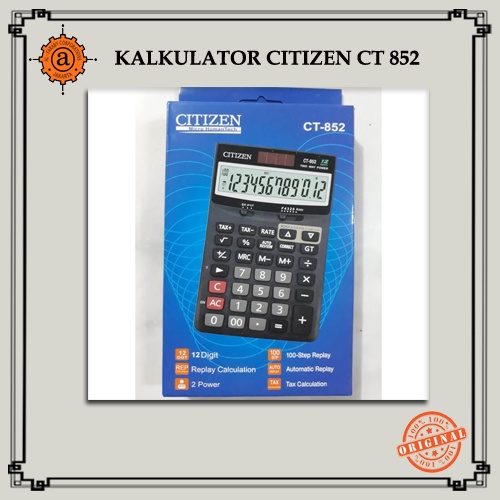 

Kalkulator Citizen CT-852