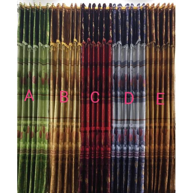 Gorden blackout import/motif tulip