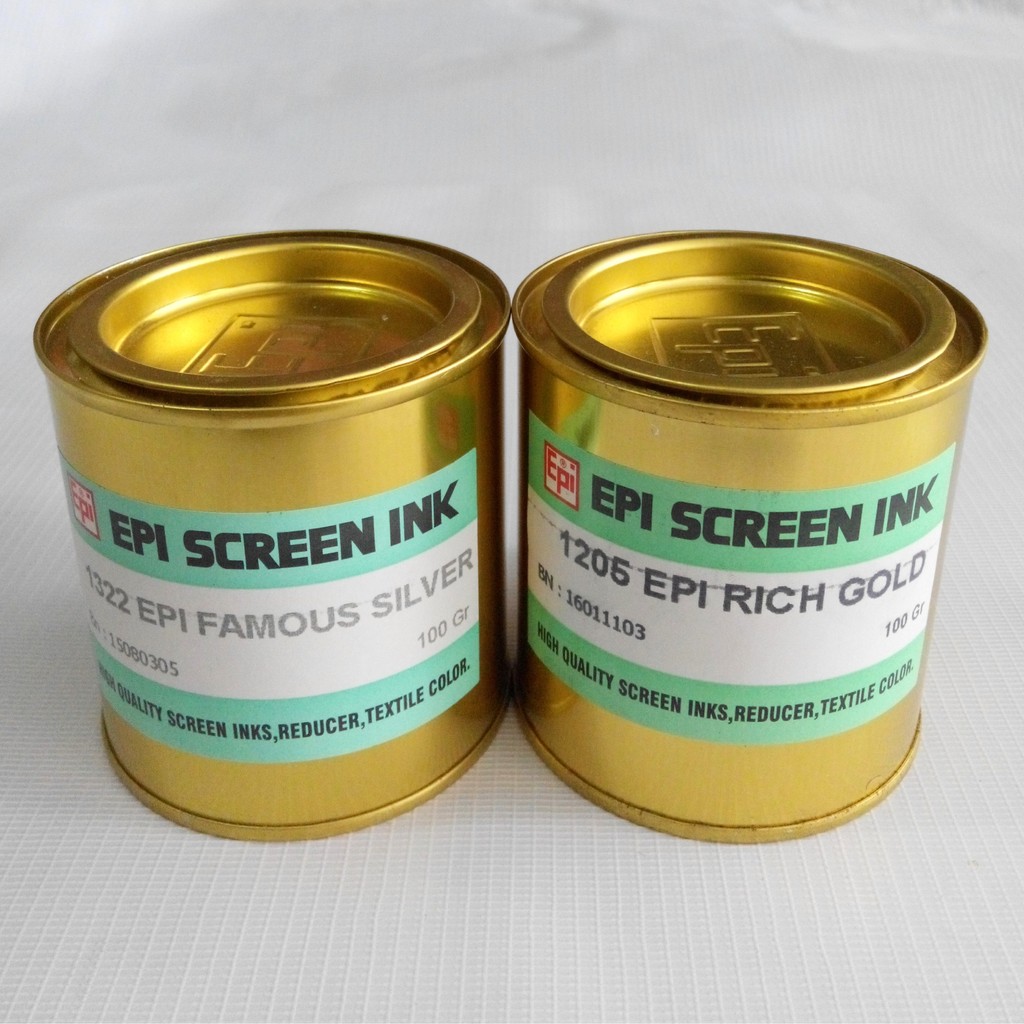 

Serbuk Warna EMAS Rich Gold Epi Screen Ink (Label Hijau Muda) 100 Gr