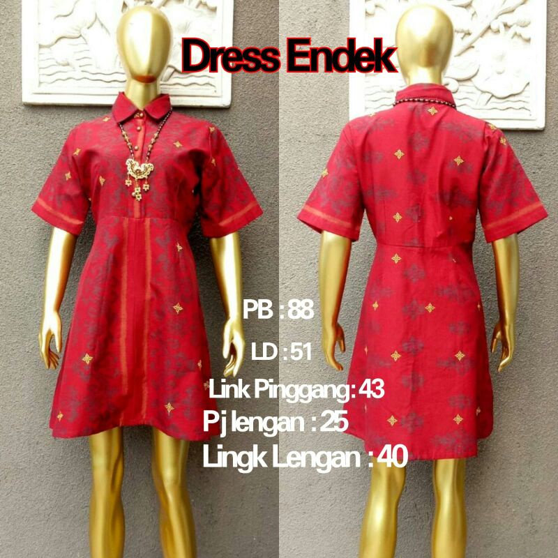 dress endek bali