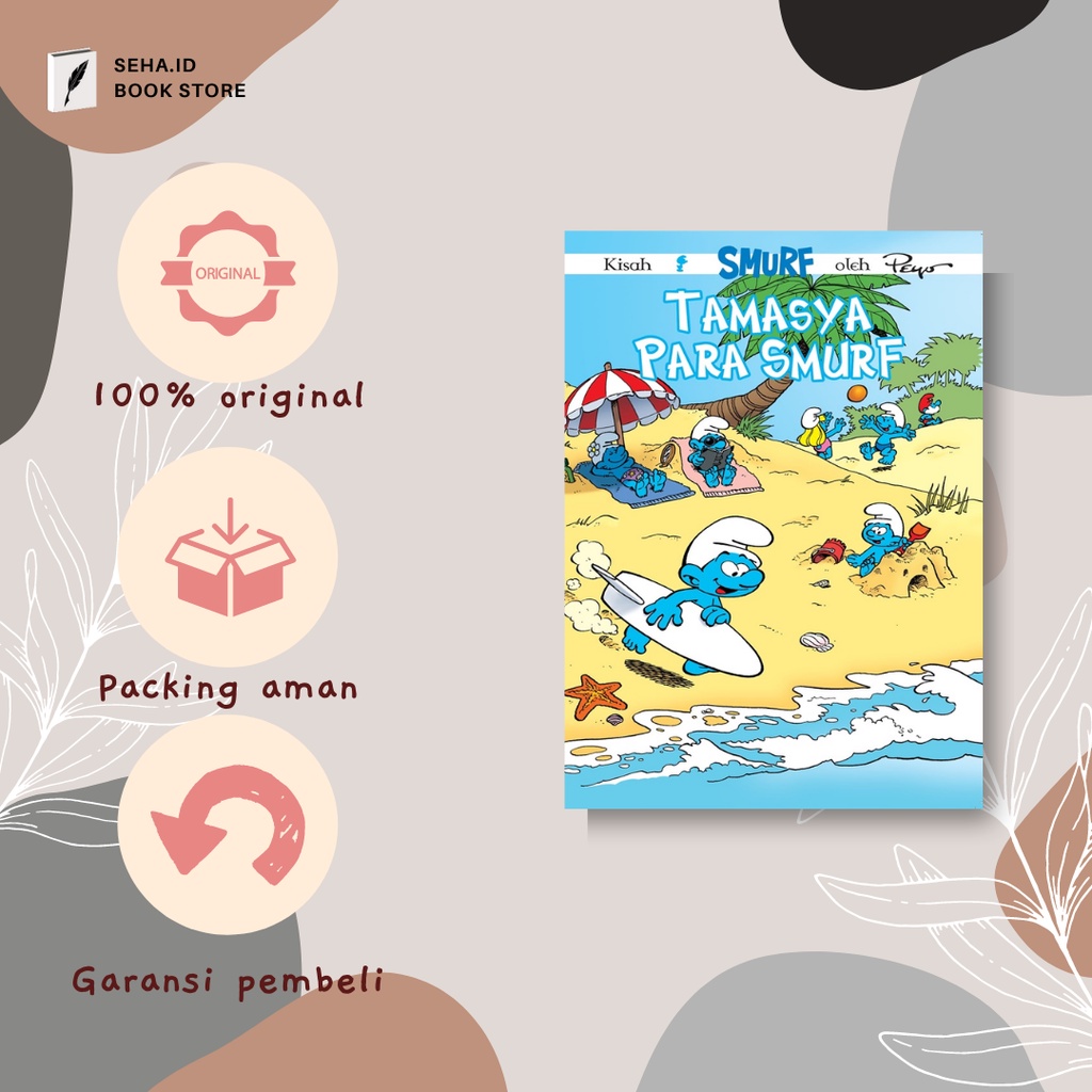 Buku Anak Smurf - Tamasya Para Smurf oleh  Peyo