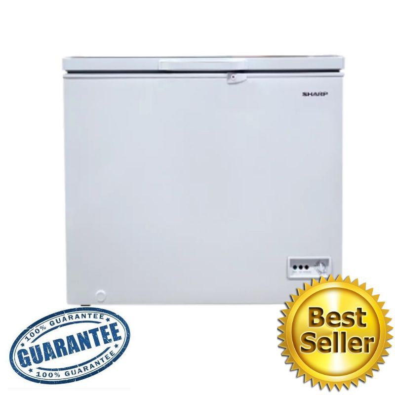 PROMO CHEST FREEZER SHARP FRV210X 190 LITER 105 WATT