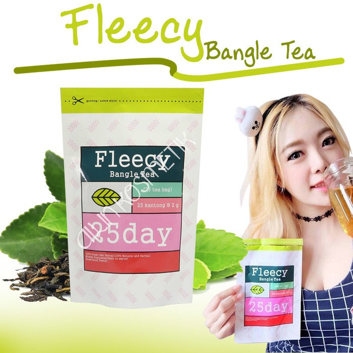 

READY GA BANYAK - TERLARIS - FLEECY Bangle Tea - Slimming Tea - Teh Pelangsing