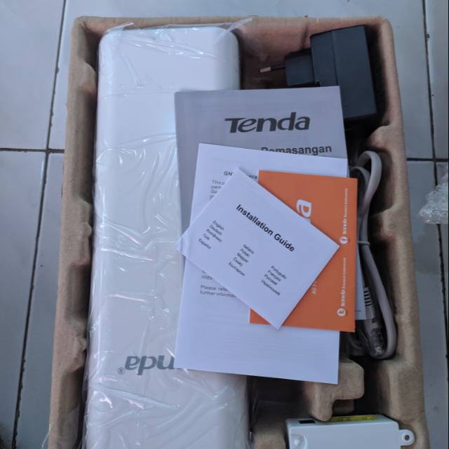 Tenda 03 & kabel lan 20 m Alat penembak penyebar dan penguat sinyal wifi