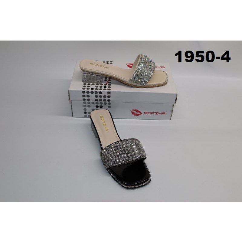 SOFIYA ORIGINAL IMPORT 100% 1950 4 - SENDAL KACA PESTA SWAROSKY 3CM