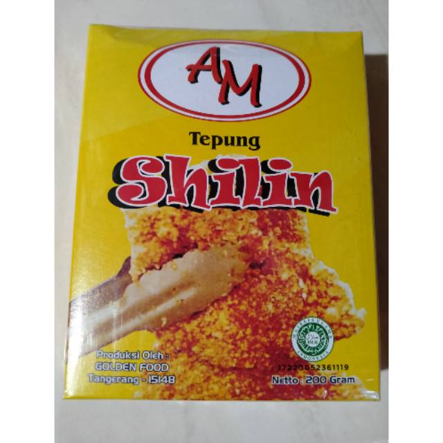 

Tepung shilin AM berat 200 gram