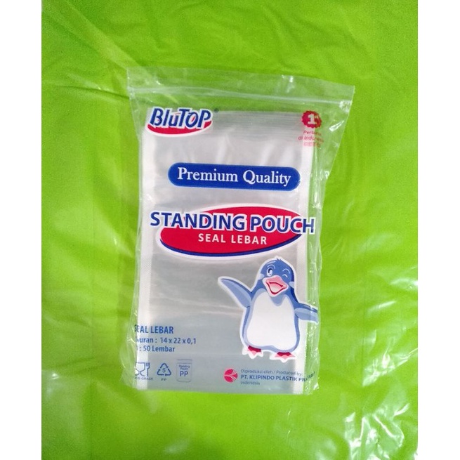 plastik klip standing pouch 14x22