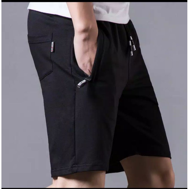 [COD] celana pendek pria /Sport Casual Olahraga Santai Sporty