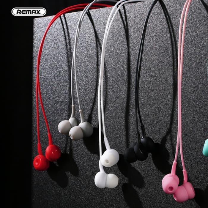 Original Remax Touch Music Wired Earphone with Mic RM-510 Headset Hf