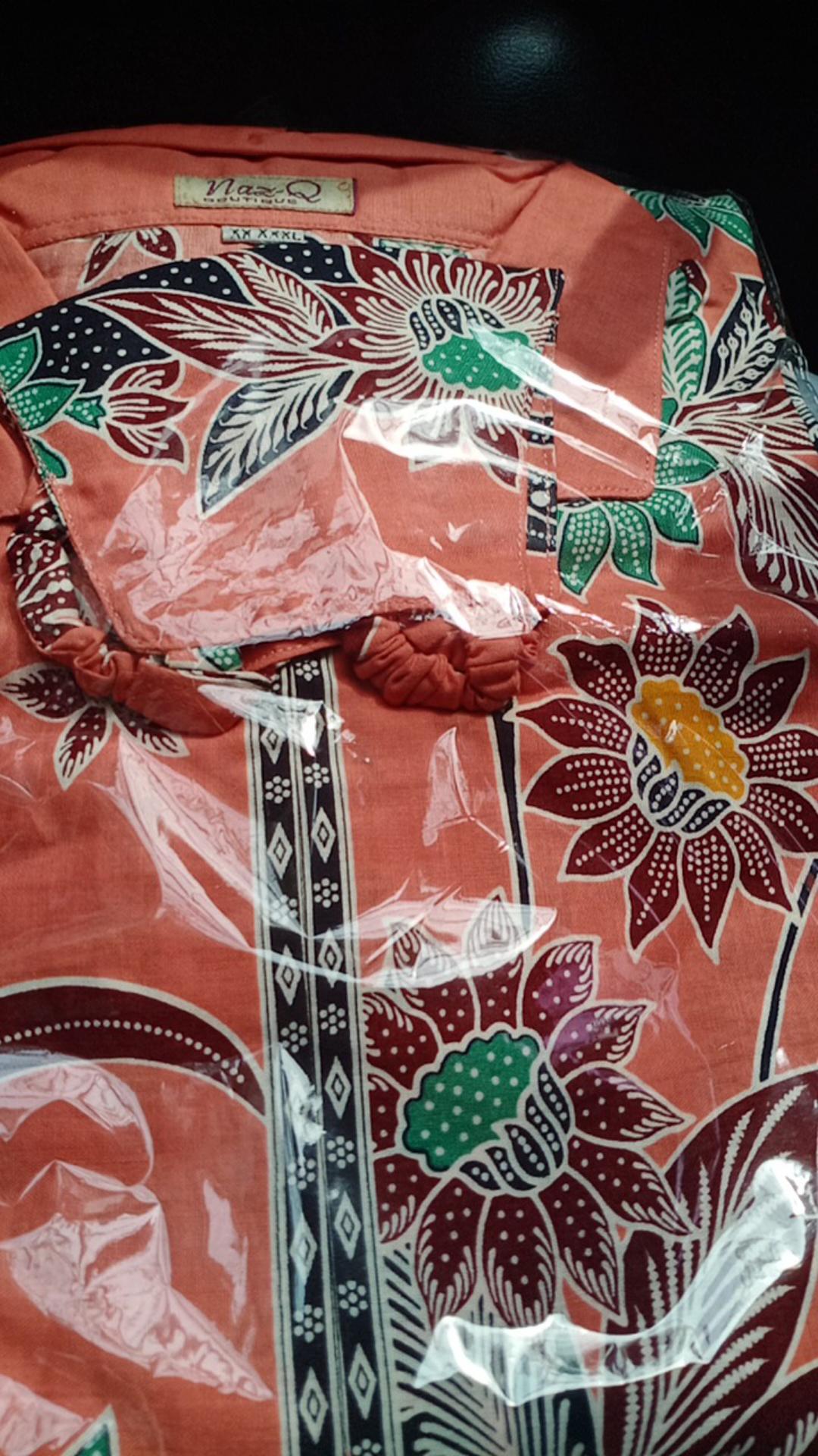 Tunik Batik Jumbo Erlia Big Size Ld 136 Cm