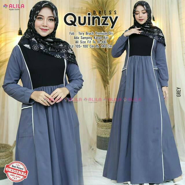 Quinzy Dress Tory Bruch Premium Ori by Alila