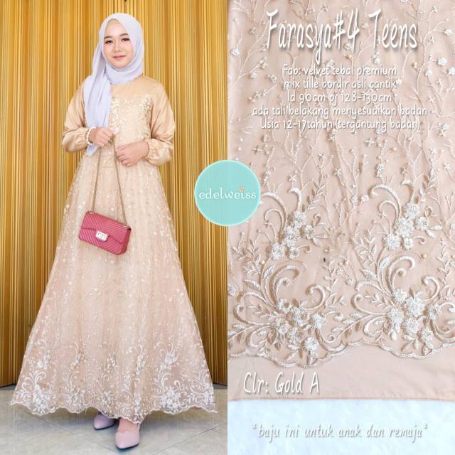 Farasya teens / farasya dress / farasya remaja / bisa seragam