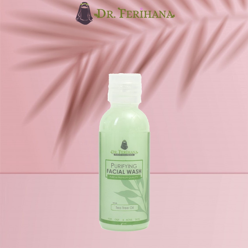 PEMBERSIH WAJAH KULIT BERJERAWAT - FACIAL WASH PURIFYING DR. FERIHANA